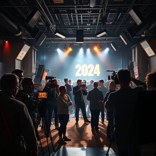Crew Provision Image: Ein Filmteam bei der Arbeit am Set