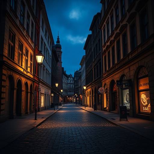 Straßen Set Babelsberg Ansicht